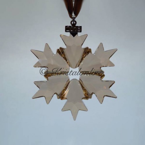 Swarovski Kristal | Kerst | Kerst Ornamenten | Kerstster - Jaarlijkse Editie 2018 - SCS - Golden Shadow | 5357982